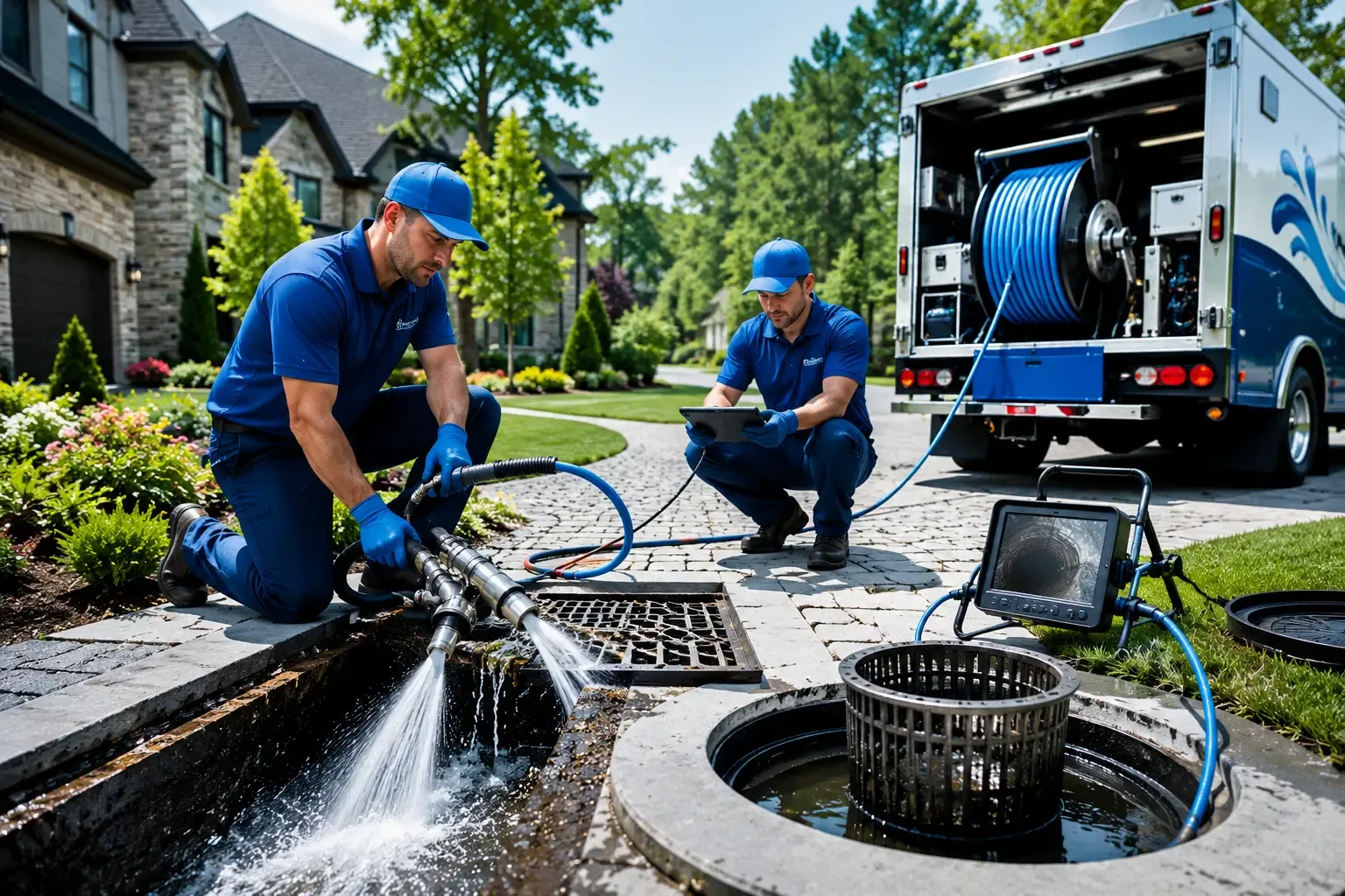 Local outdoor drain cleaning professionals in Ansonia, CT
